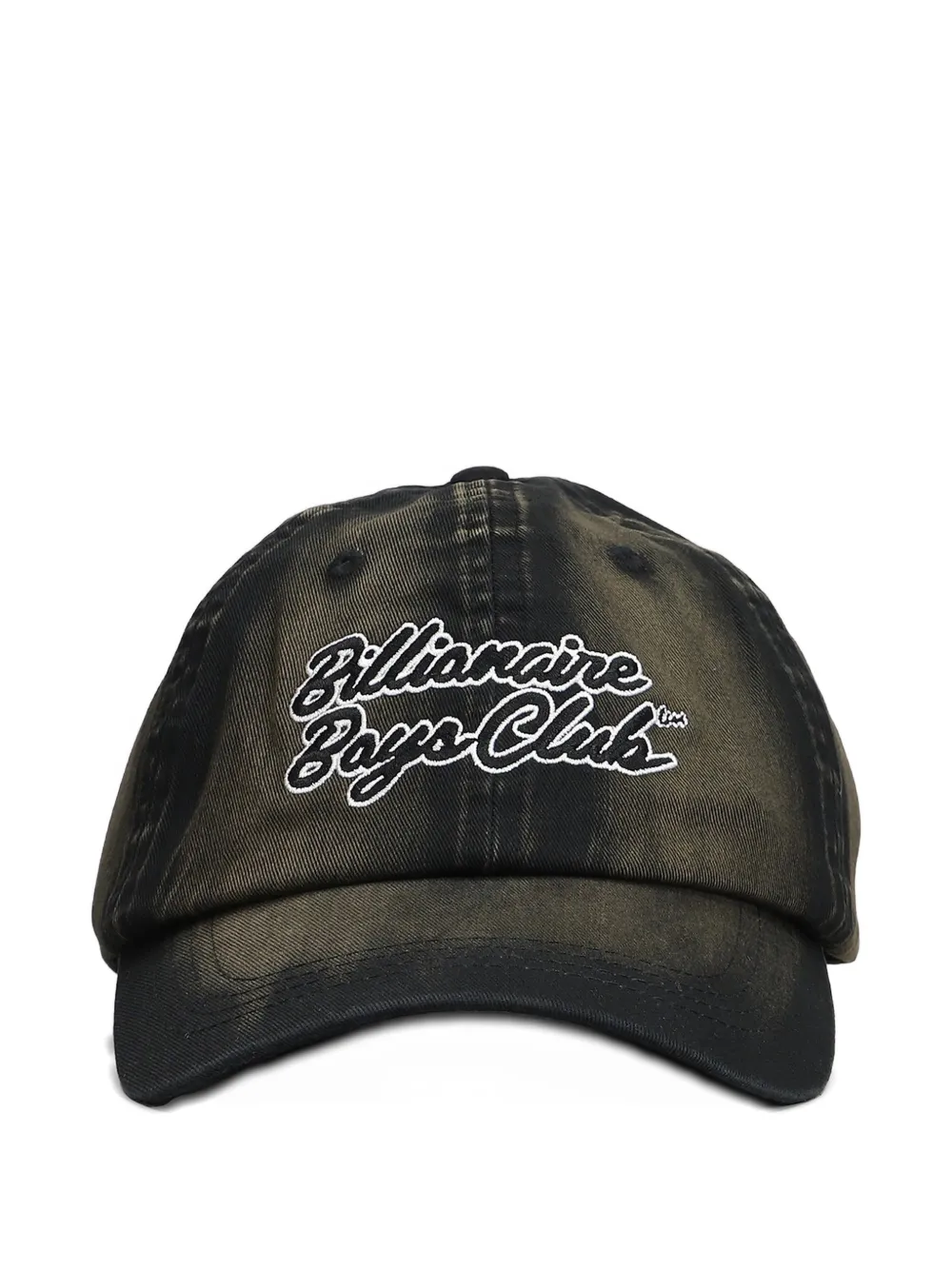 Billionaire Boys Club Script Spray Fade logo-embroidered cap - Verde