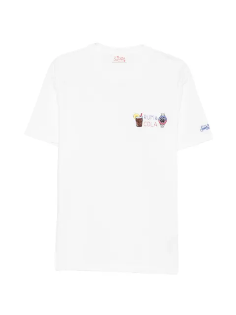 MC2 Saint Barth embroidered crew-neck T-shirt