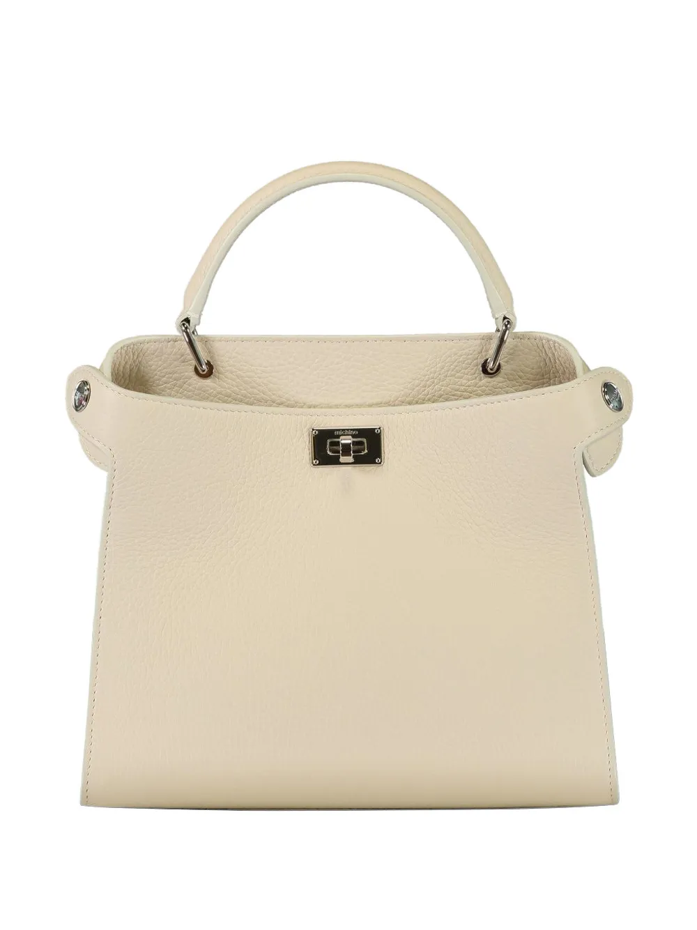 Michino mini Lutece tote bag - Toni neutri