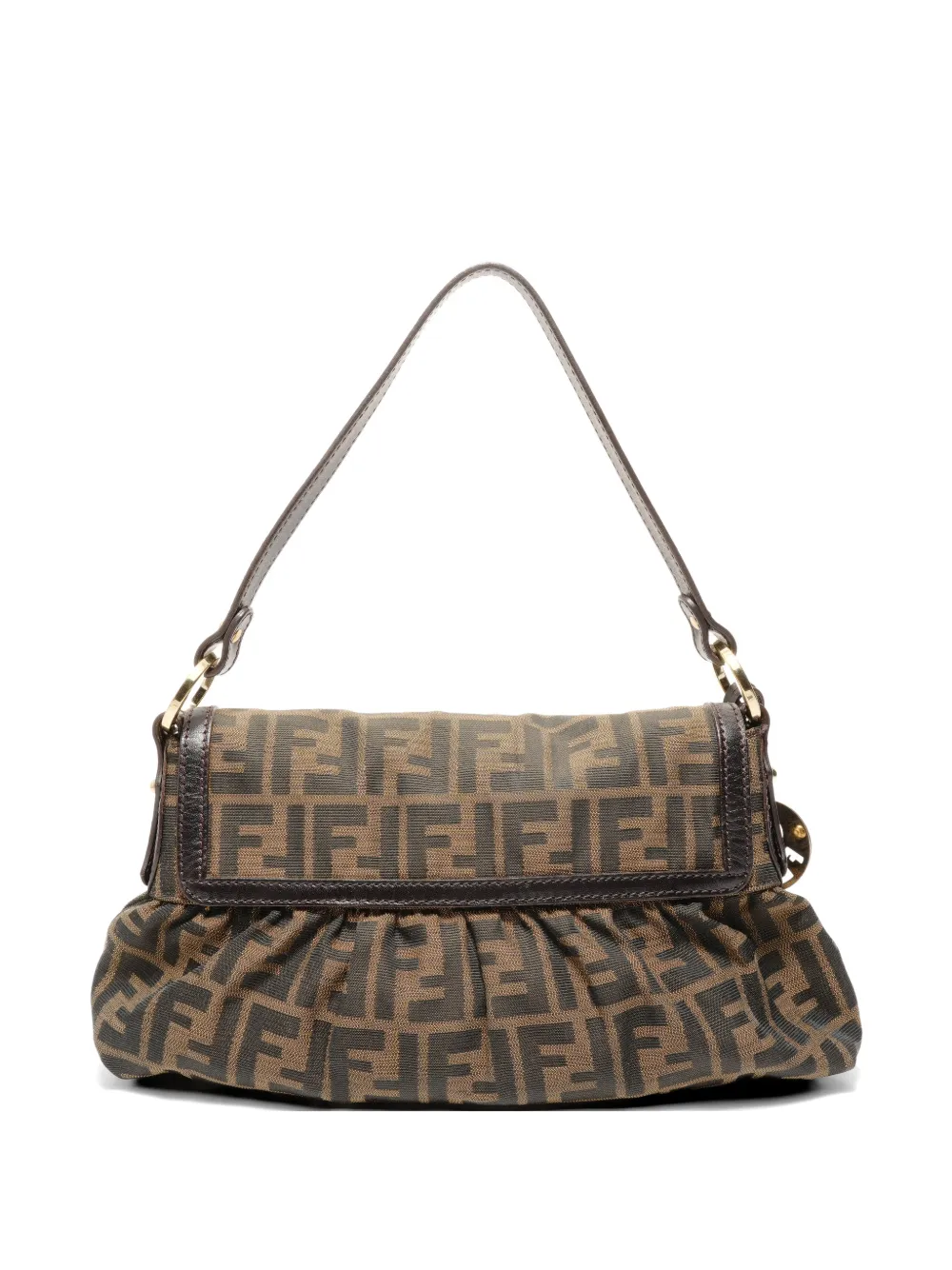 Fendi Pre-Owned 1990-2010 Zucca handbag - Brown