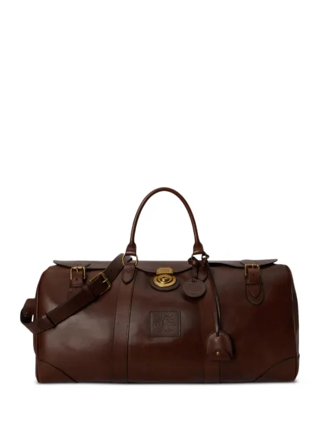 Polo Ralph Lauren leather buckle-detail duffle bag