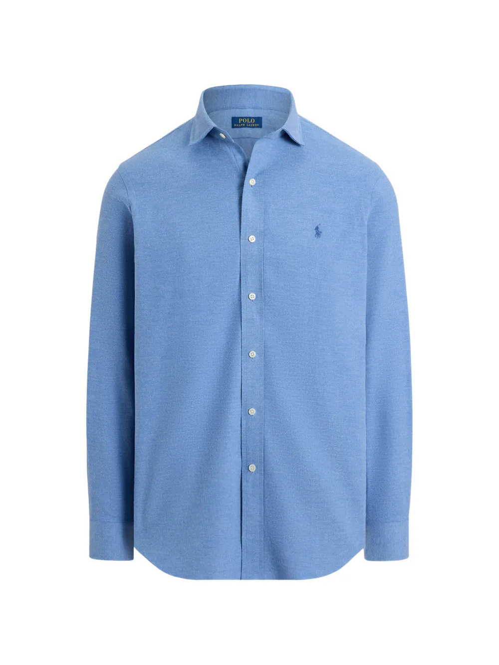Polo Ralph Lauren Kariertes Custom Fit Sport-Hemd aus Twill - Blau