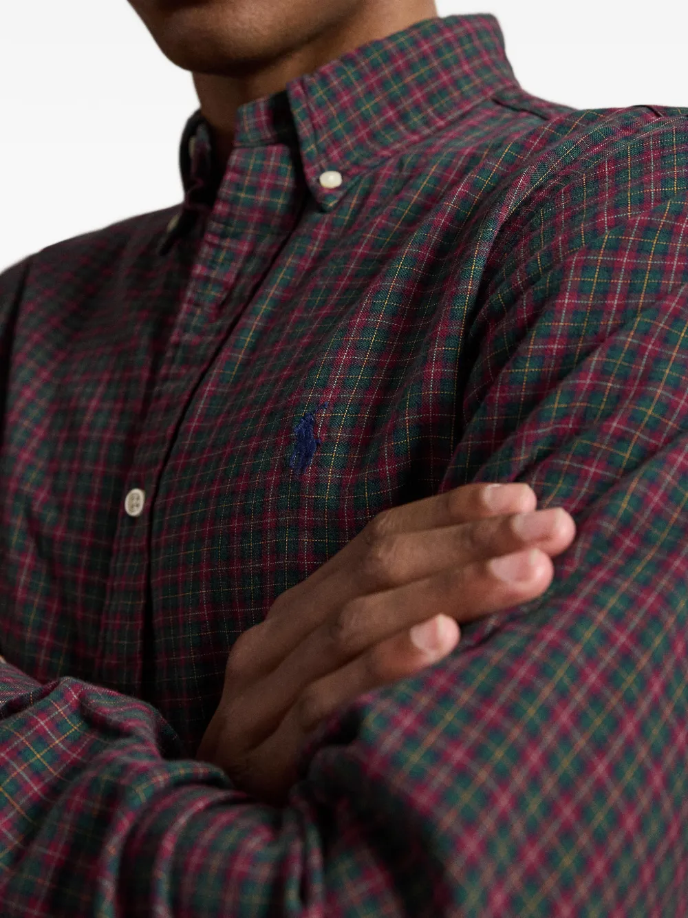 Polo Ralph Lauren Geruit overhemd Groen
