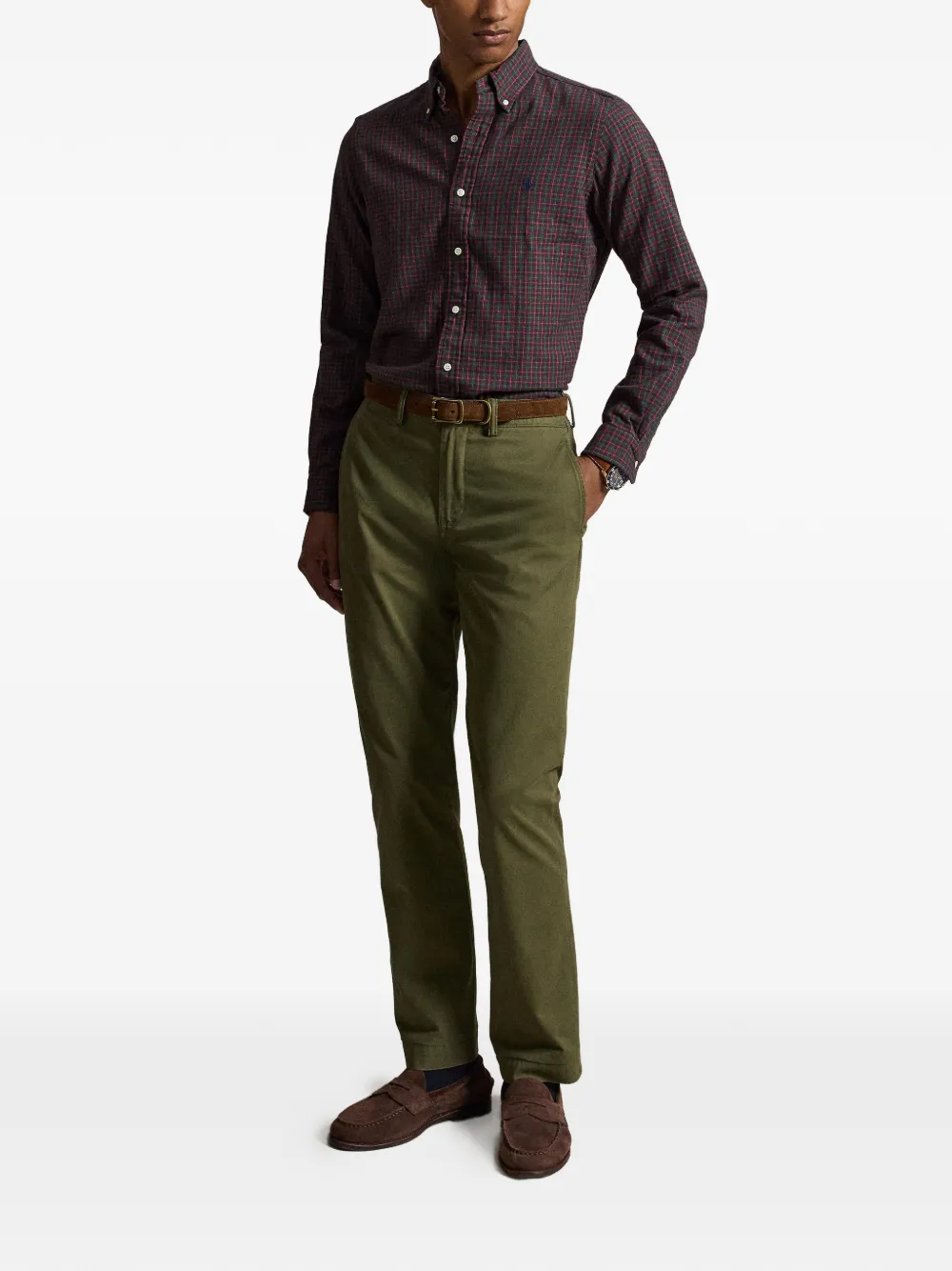 Polo Ralph Lauren Geruit overhemd Groen