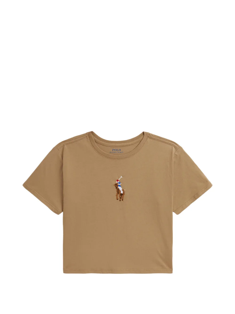 POLO RALPH LAUREN KIDS T-shirt Polo Pony - Toni neutri