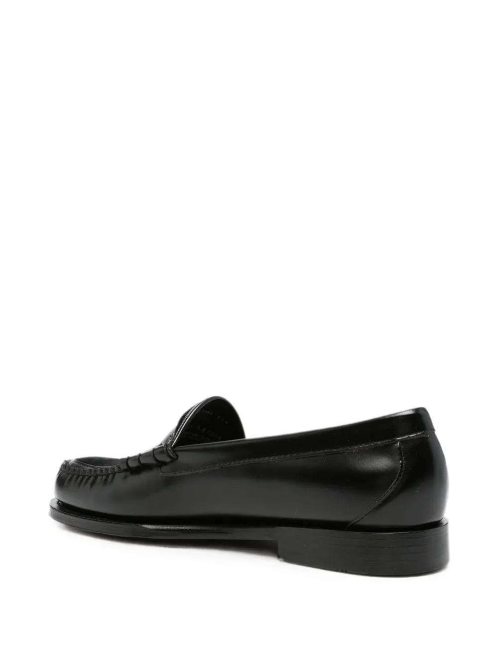 G.H.Bass Weejun Larson velvet loafers Zwart