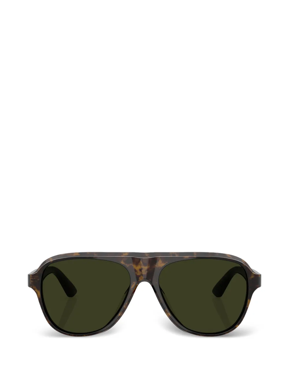 Oliver Peoples x Paul Newman pilot-frame sunglasses - Braun
