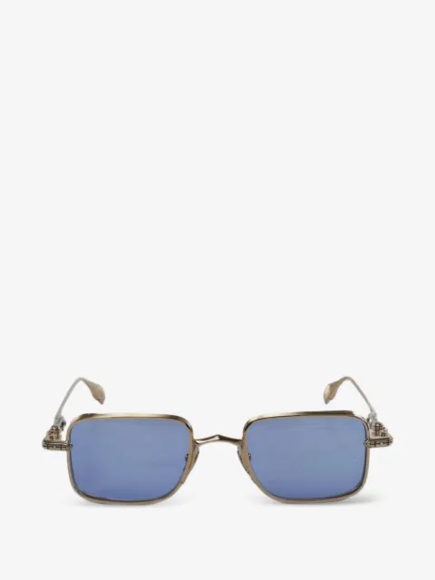 Chrome Hearts engraved square-frame sunglasses