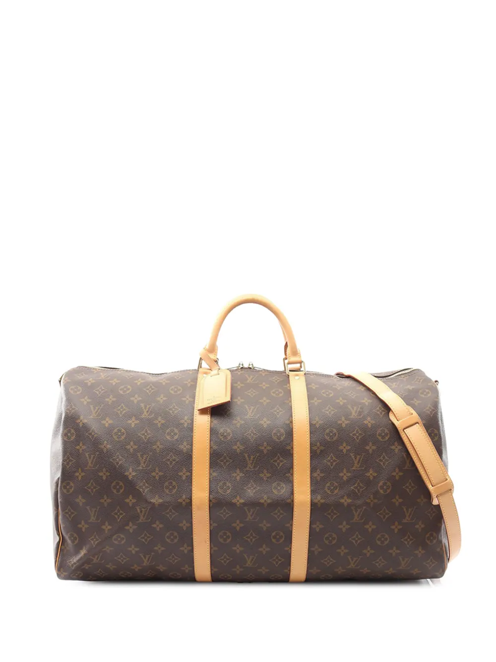Louis Vuitton Pre-Owned 2000 Monogram Keepall Bandouliere 60 travel bag – Brown