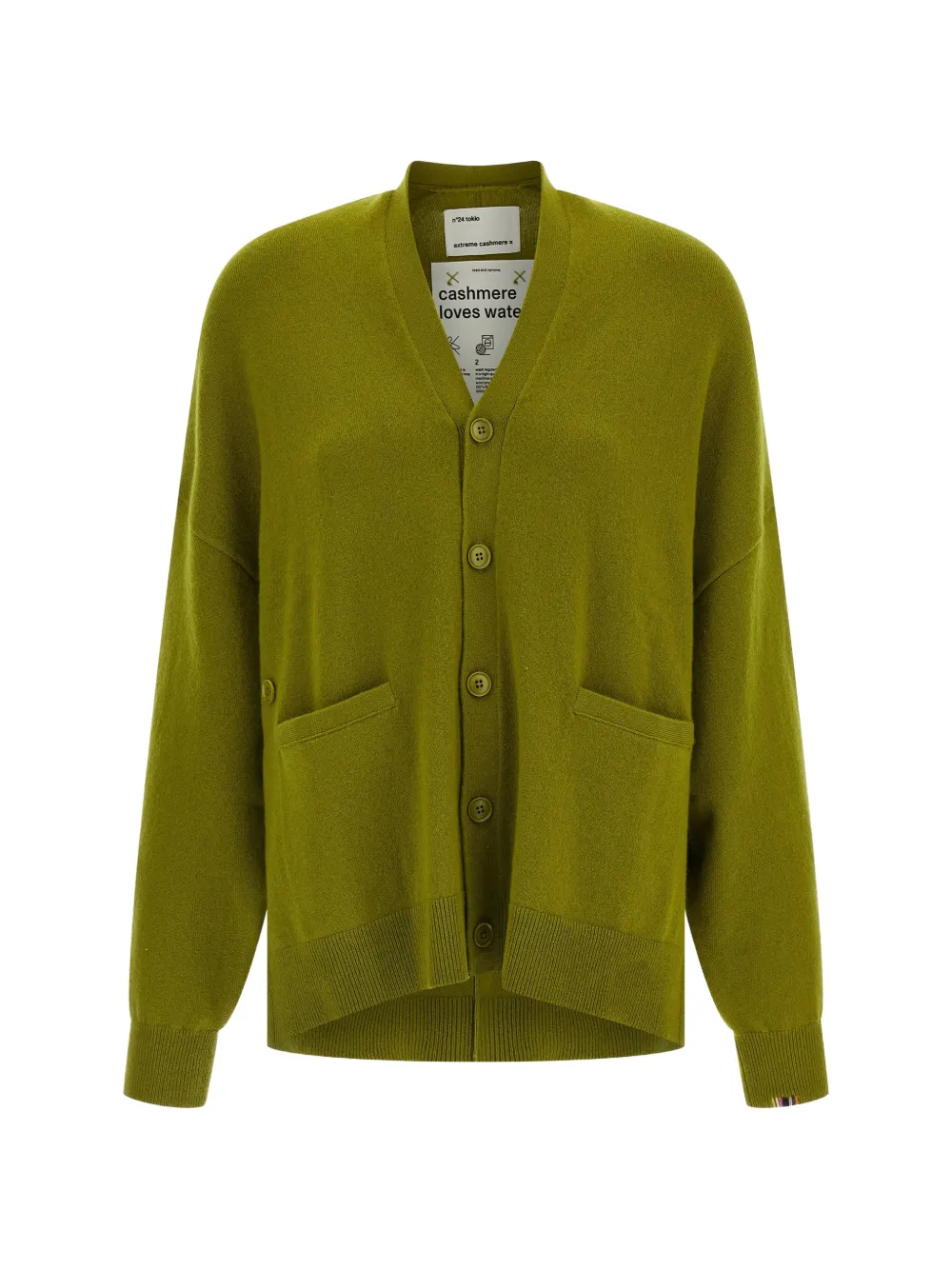 extreme cashmere nº24 Tokio V-neck cardigan - Green