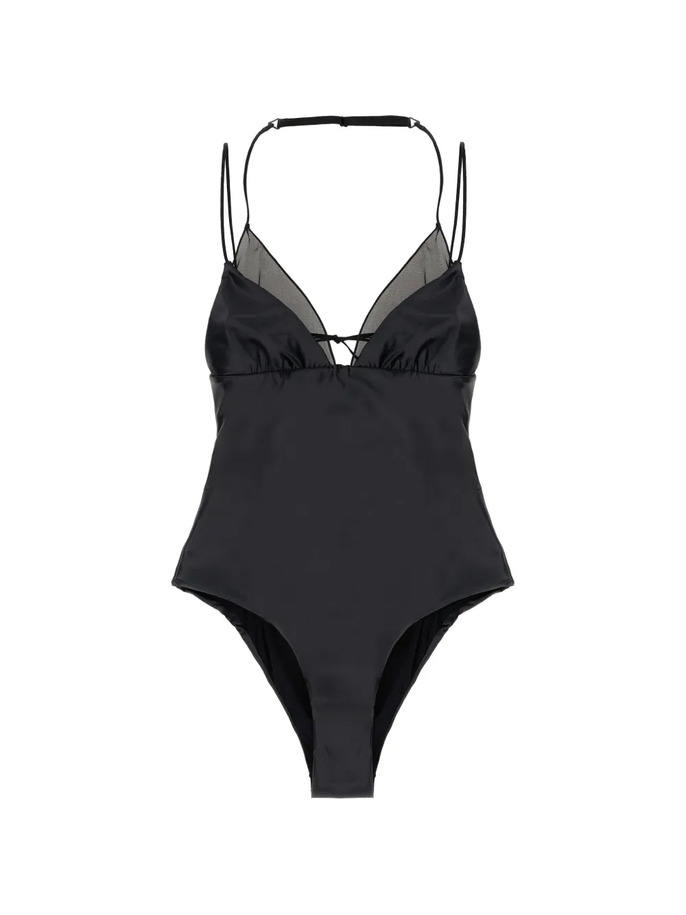 ALLIS BEACHWEAR Kate layered swimsuit - Schwarz
