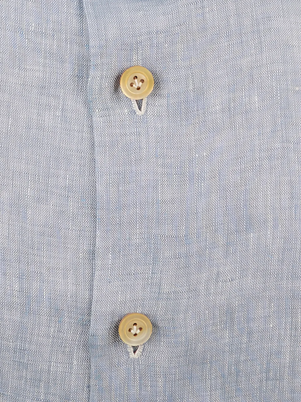 Kiton Overhemd met gespreide kraag en slub-textuur Blauw
