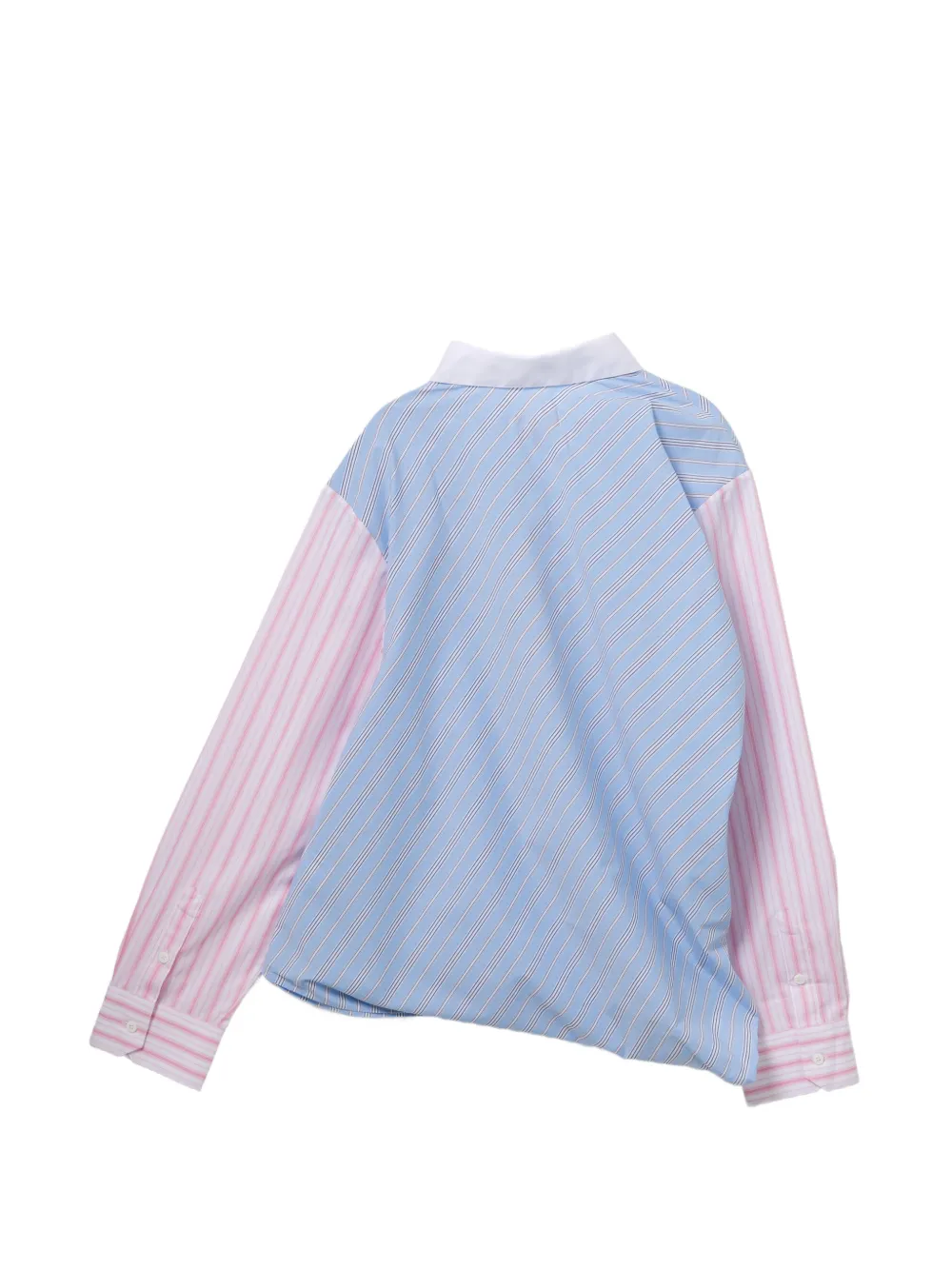 Charles Jeffrey Loverboy Topsy turvy blouse Blauw