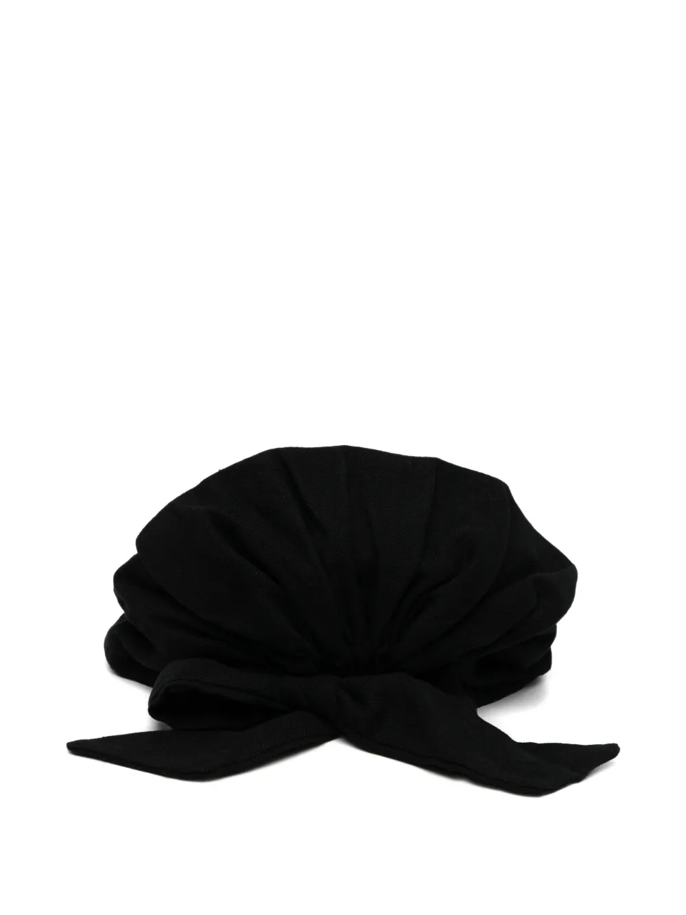  Open Yy Gorra Con Lazo - Negro 