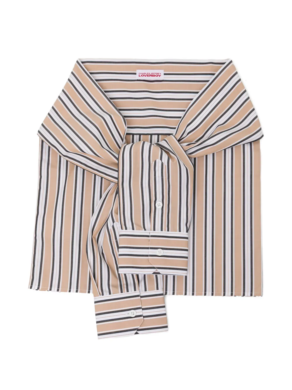 Charles Jeffrey Loverboy Hold Me Everywhere collar - Nude