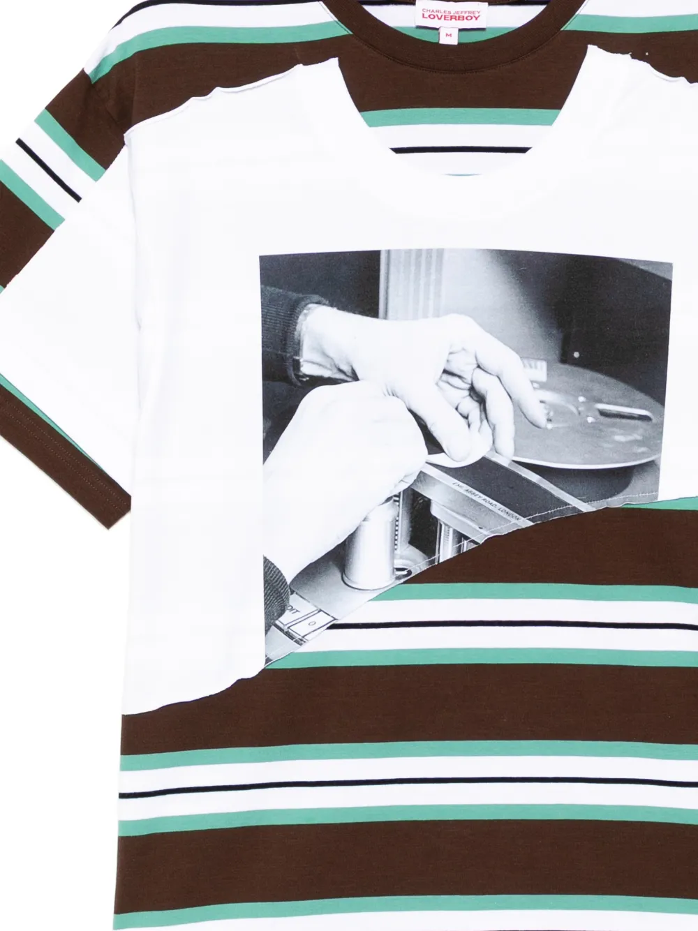 Charles Jeffrey Loverboy Abbey Road T-shirt Wit