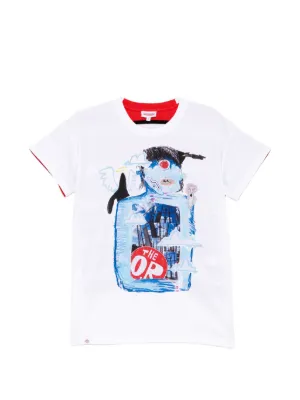 Vlone graphic-print T-shirt | White | FARFETCH ZA