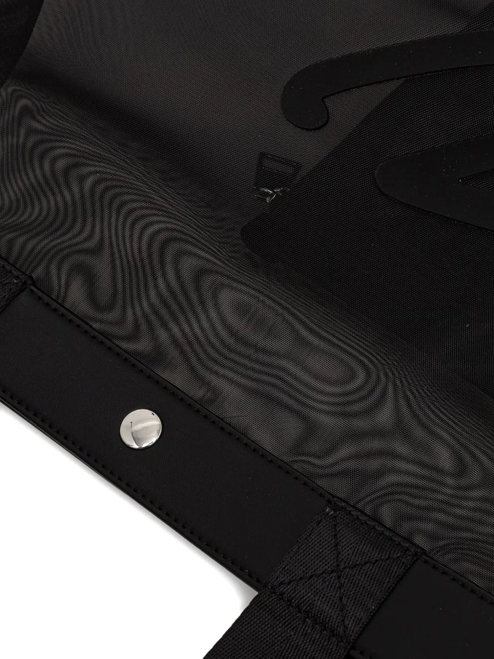 Karl Lagerfeld K Signature shopper met logo-print Zwart