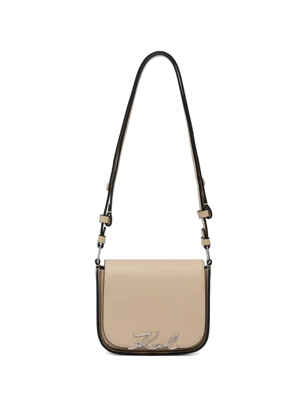 Karl Lagerfeld adjustable-strap shoulder bag - Toni neutri