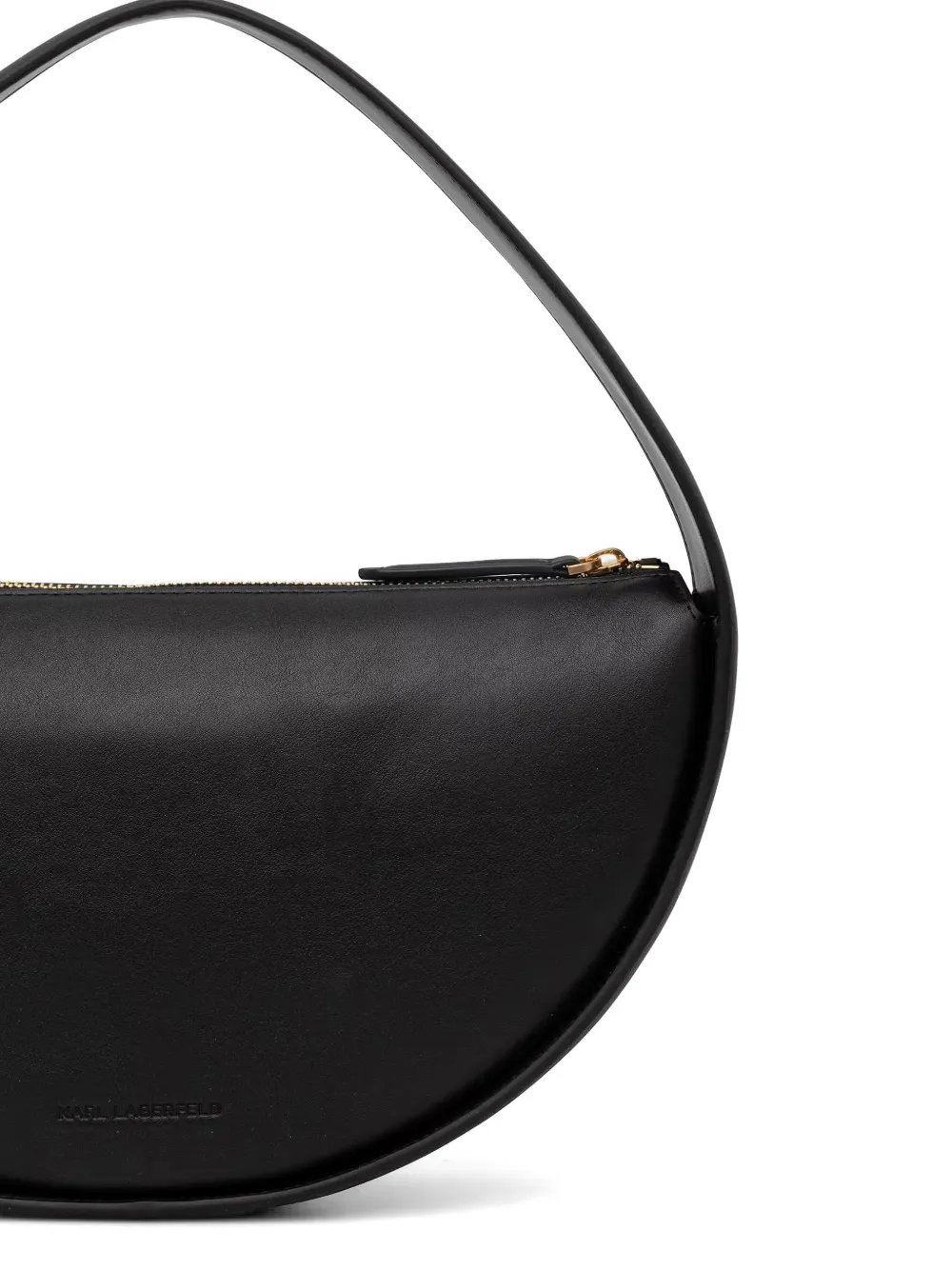 Karl Lagerfeld shopper met logoplakkaat Zwart