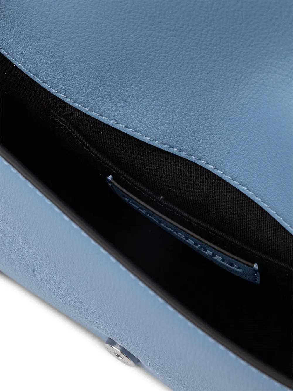 Karl Lagerfeld Schoudertas met logo-reliëf Blauw