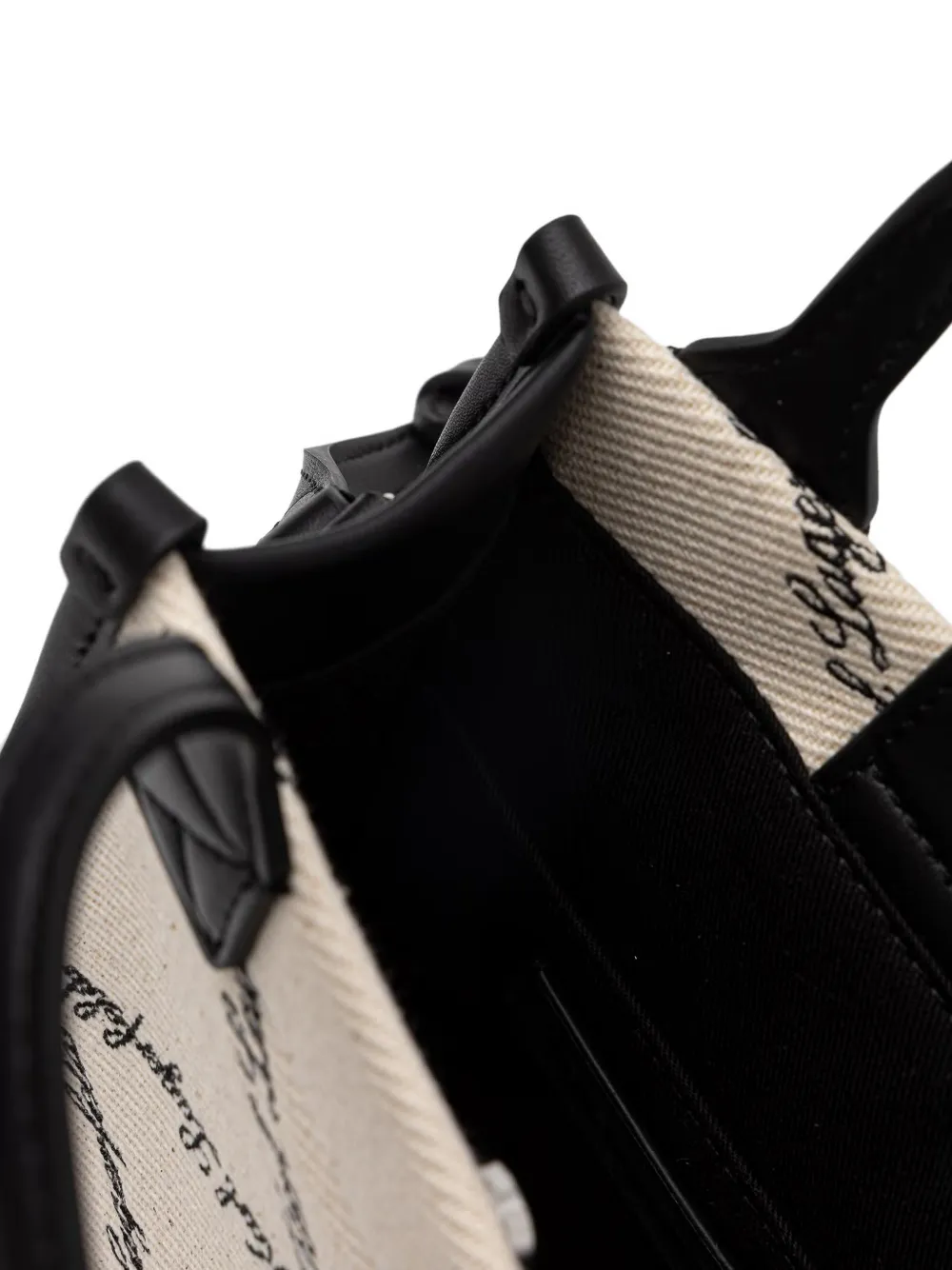 Karl Lagerfeld K Ville crossbodytas met logo-print Beige