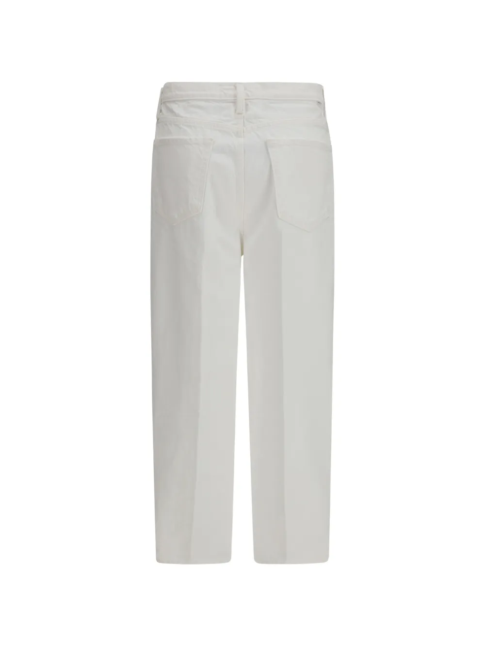 MOTHER Rabbit Hole cropped broek Wit