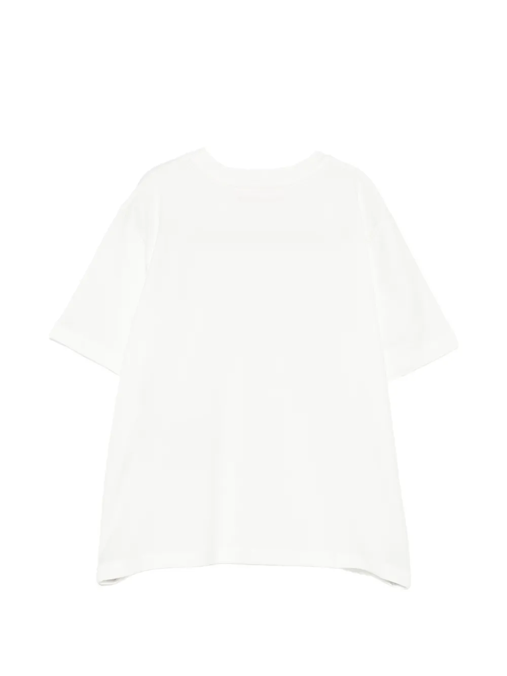 Elisabetta Franchi La Mia Bambina T-shirt met logo Wit