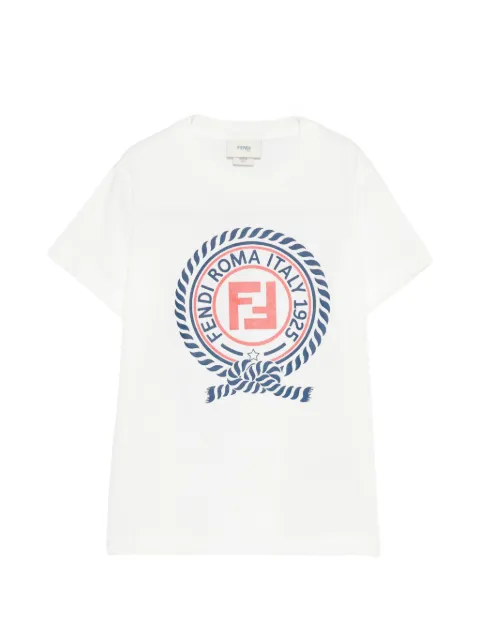 Fendi Kids logo-print T-shirt