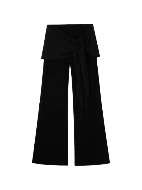 b+ab pantalon superposé à détail noué