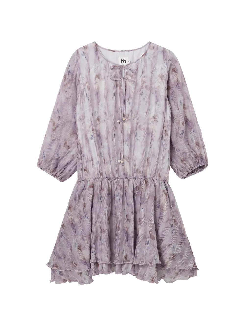 b+ab floral-print mini dress - Viola
