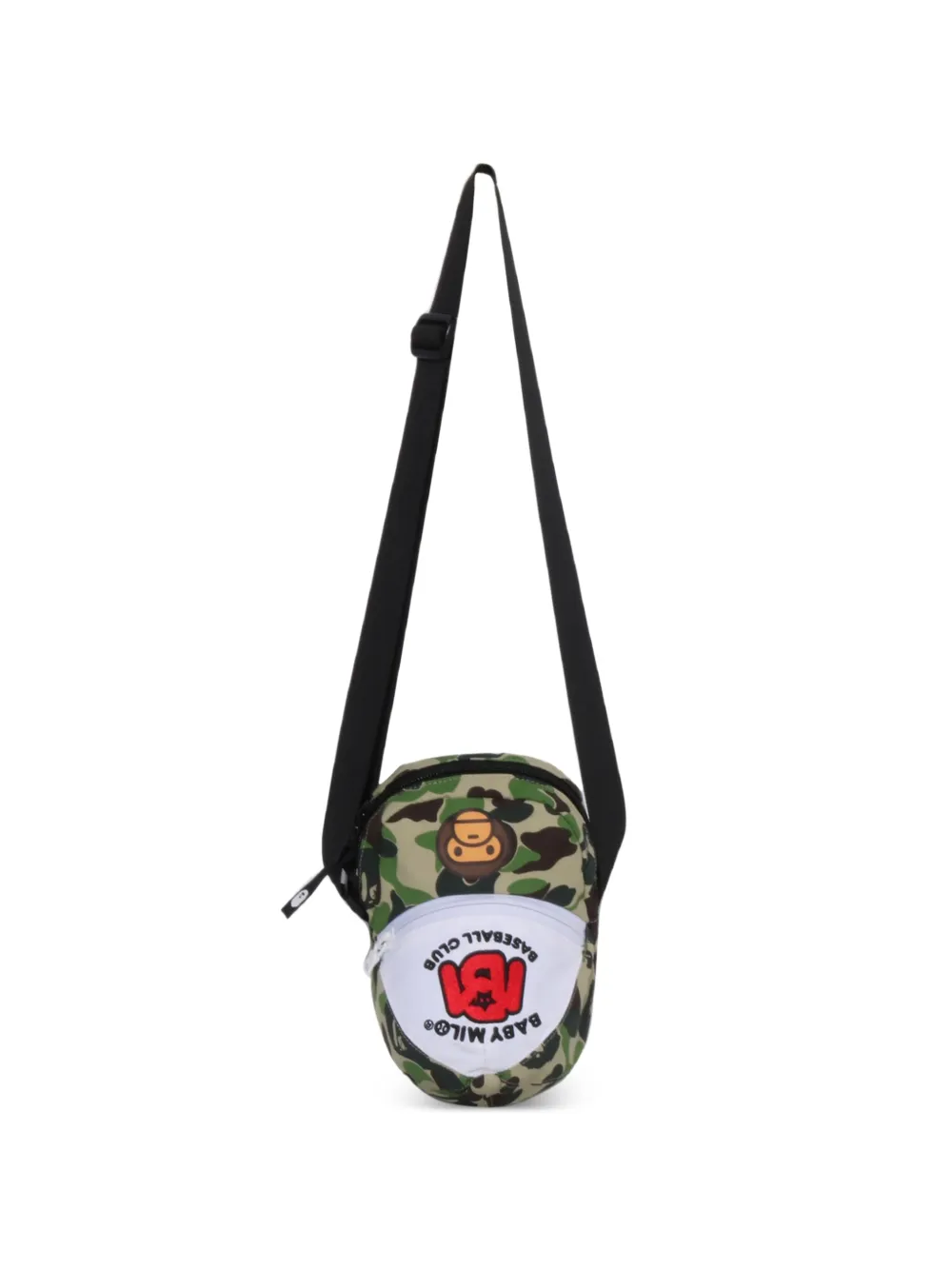A BATHING APE® Baby Milo camouflage-print shoulder bag - Verde