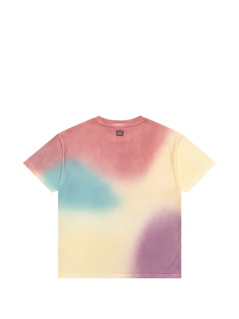 AAPE BY *A BATHING APE T-shirt met tie-dye print Roze