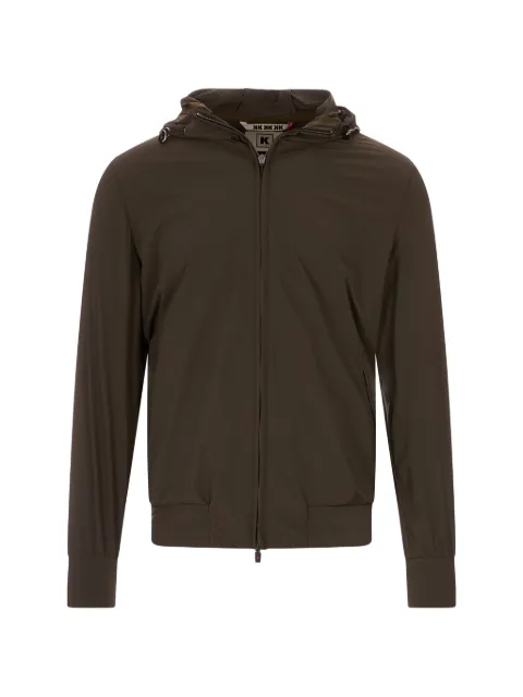 Kired zip-up hooded jacket