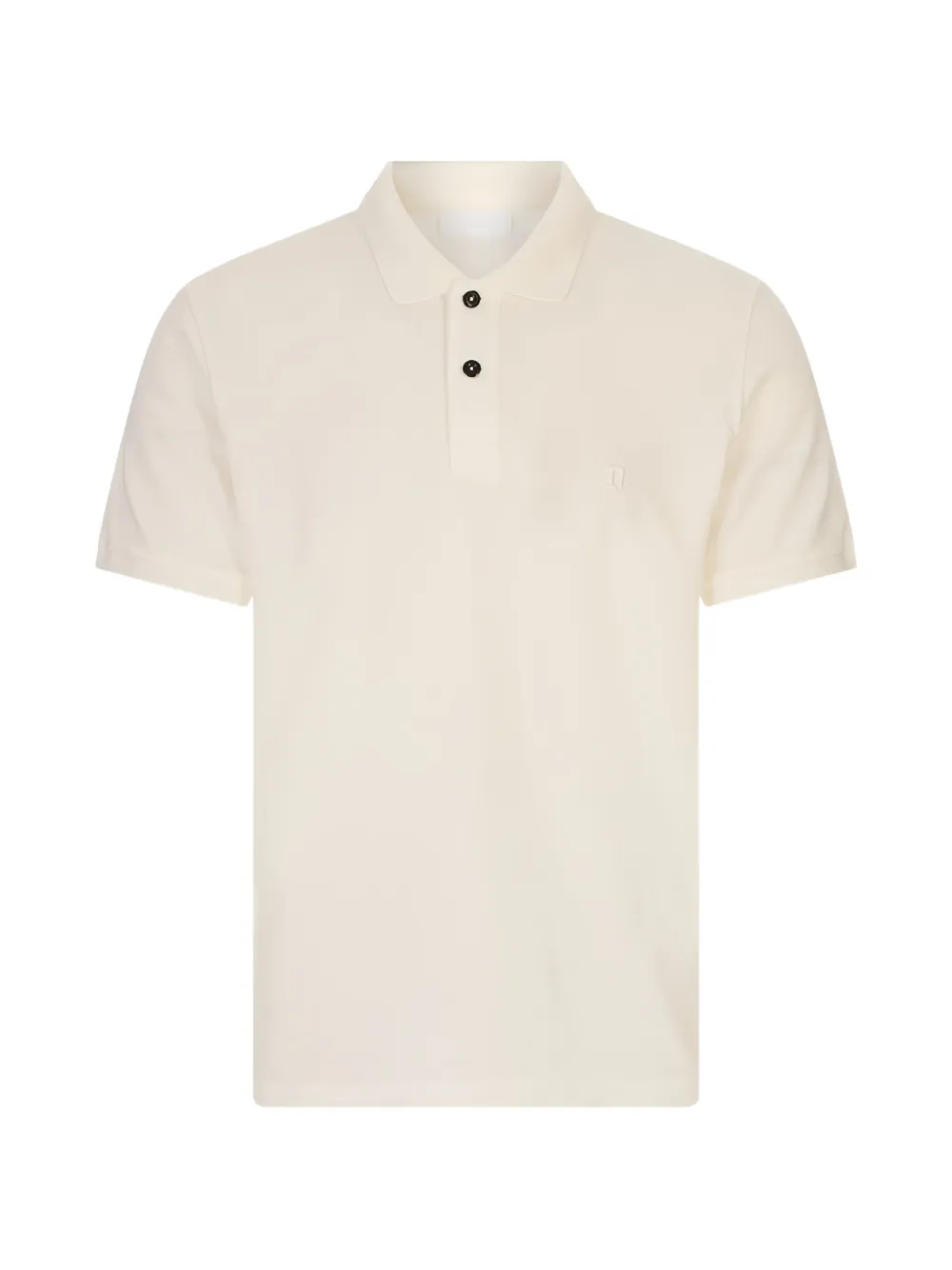 DONDUP logo-embroidered polo shirt - Weiß