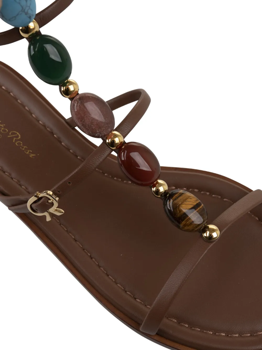 Gianvito Rossi Shanti 05 gladiator sandals Bruin