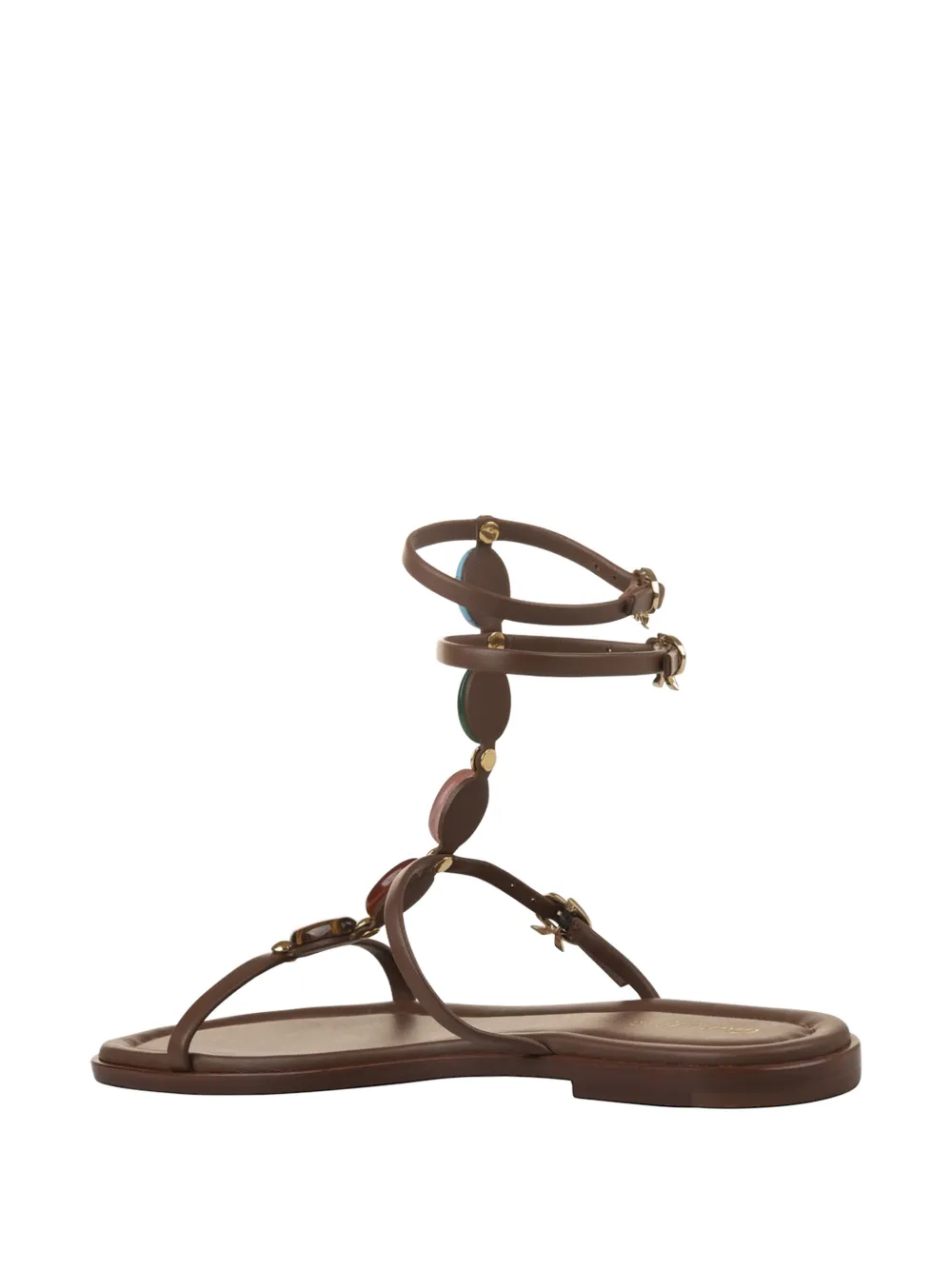 Gianvito Rossi Shanti 05 gladiator sandals Bruin