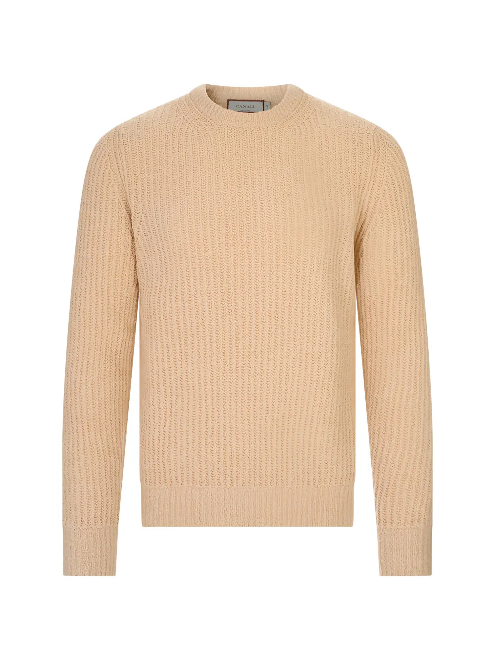 Canali crew-neck sweater - Nude