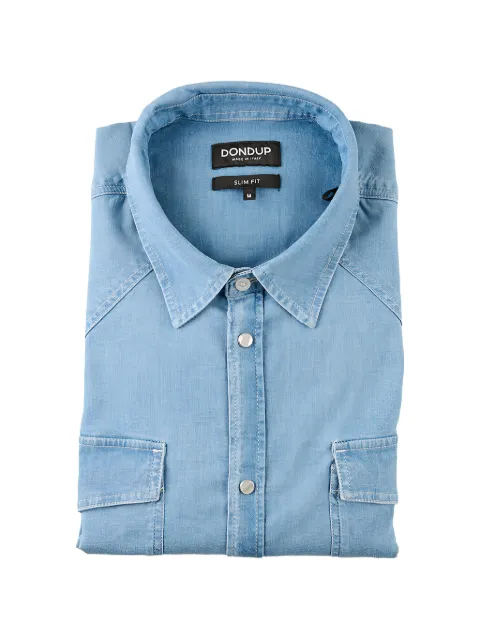 DONDUP press-stud denim shirt