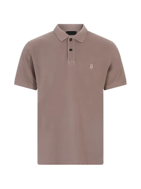 DONDUP logo-embroidered piqué polo shirt