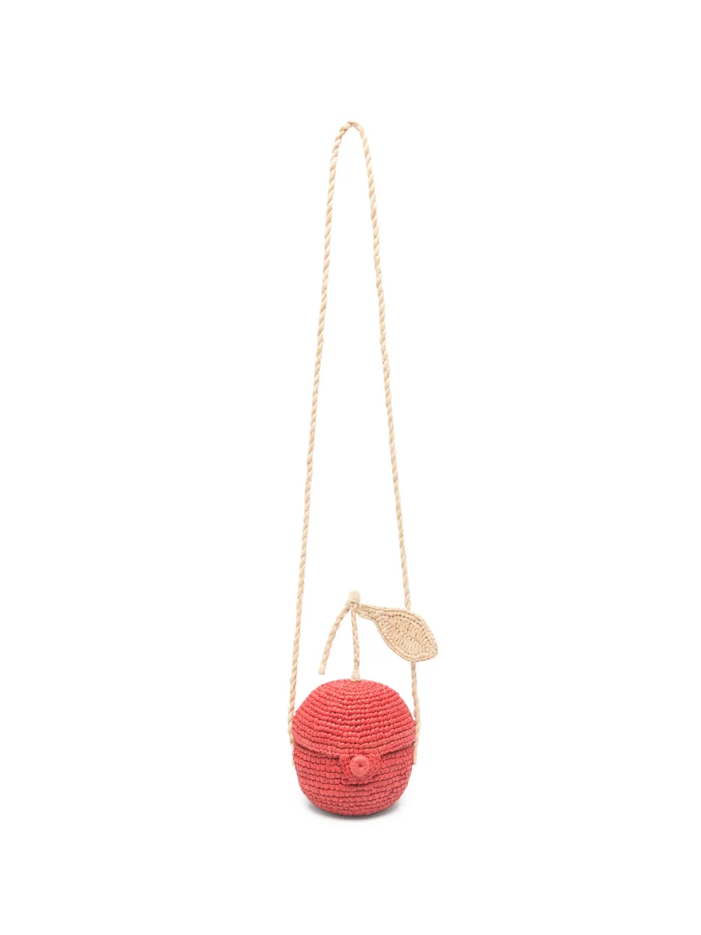 Bonpoint round-shape cross body bag - Rosso