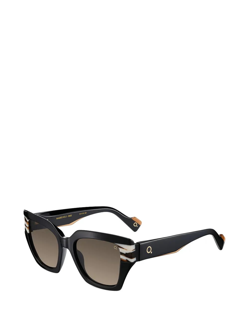 Etnia Barcelona geometric panel sunglasses - Nero