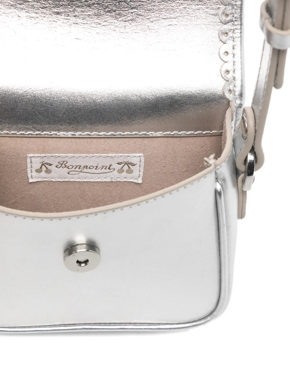 Bonpoint Crossbodytas met afwerking Zilver