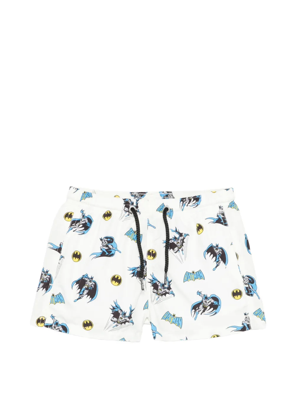 MC2 Saint Barth Kids ruffled graphic swimsuit - Bianco