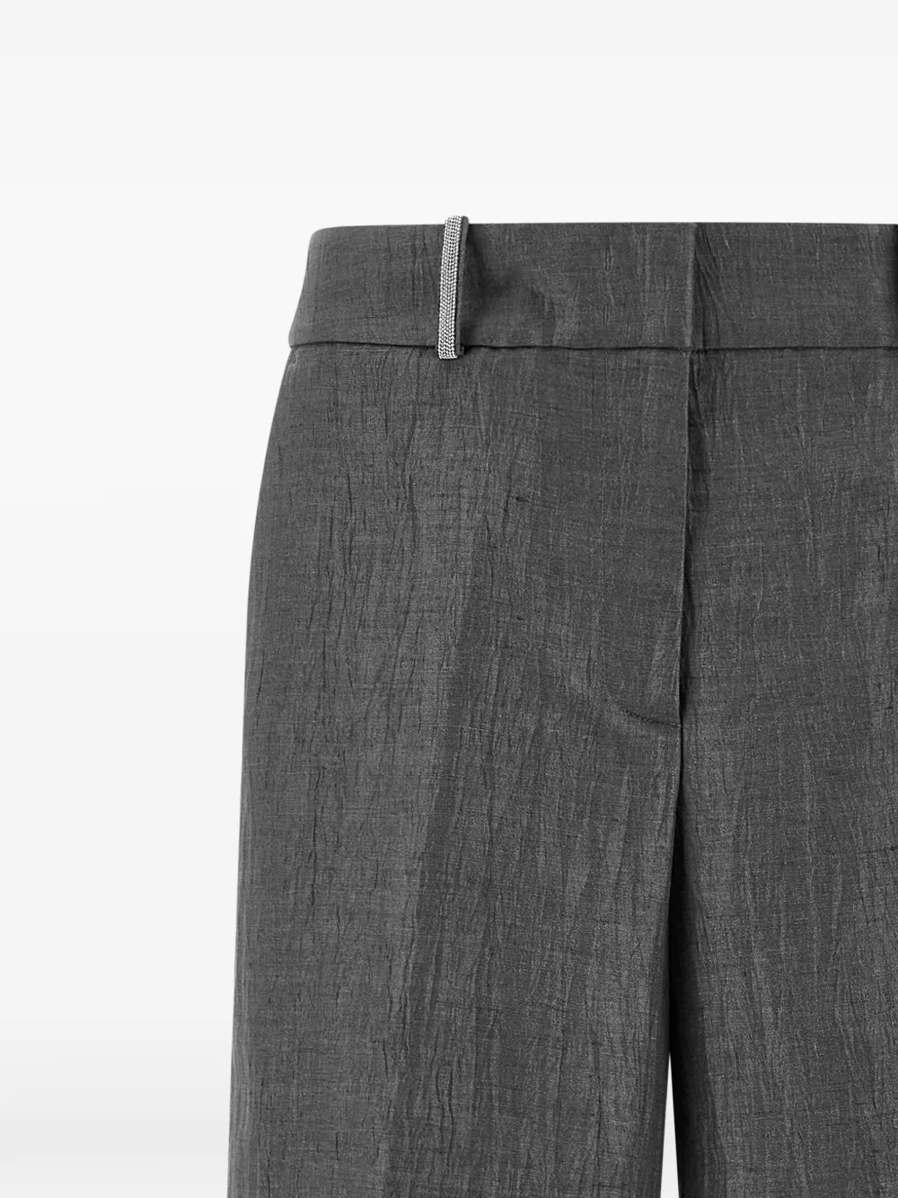 Peserico Punto Luce pantalon met detail Grijs