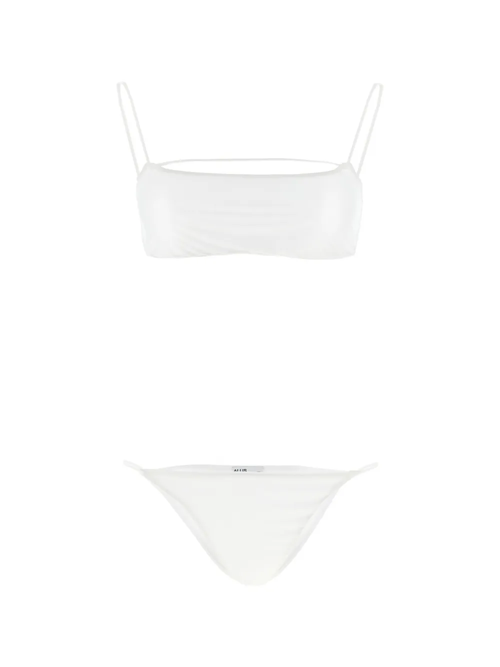 ALLIS BEACHWEAR Sporty Line bikini - Bianco