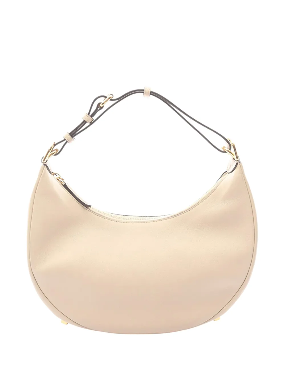 Fendi Pre-Owned 2010-2026 Small Leather Fendigraphy Hobo shoulder bag - Toni neutri