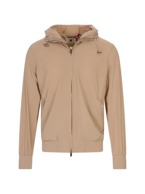Kired zip-up hodded jacket