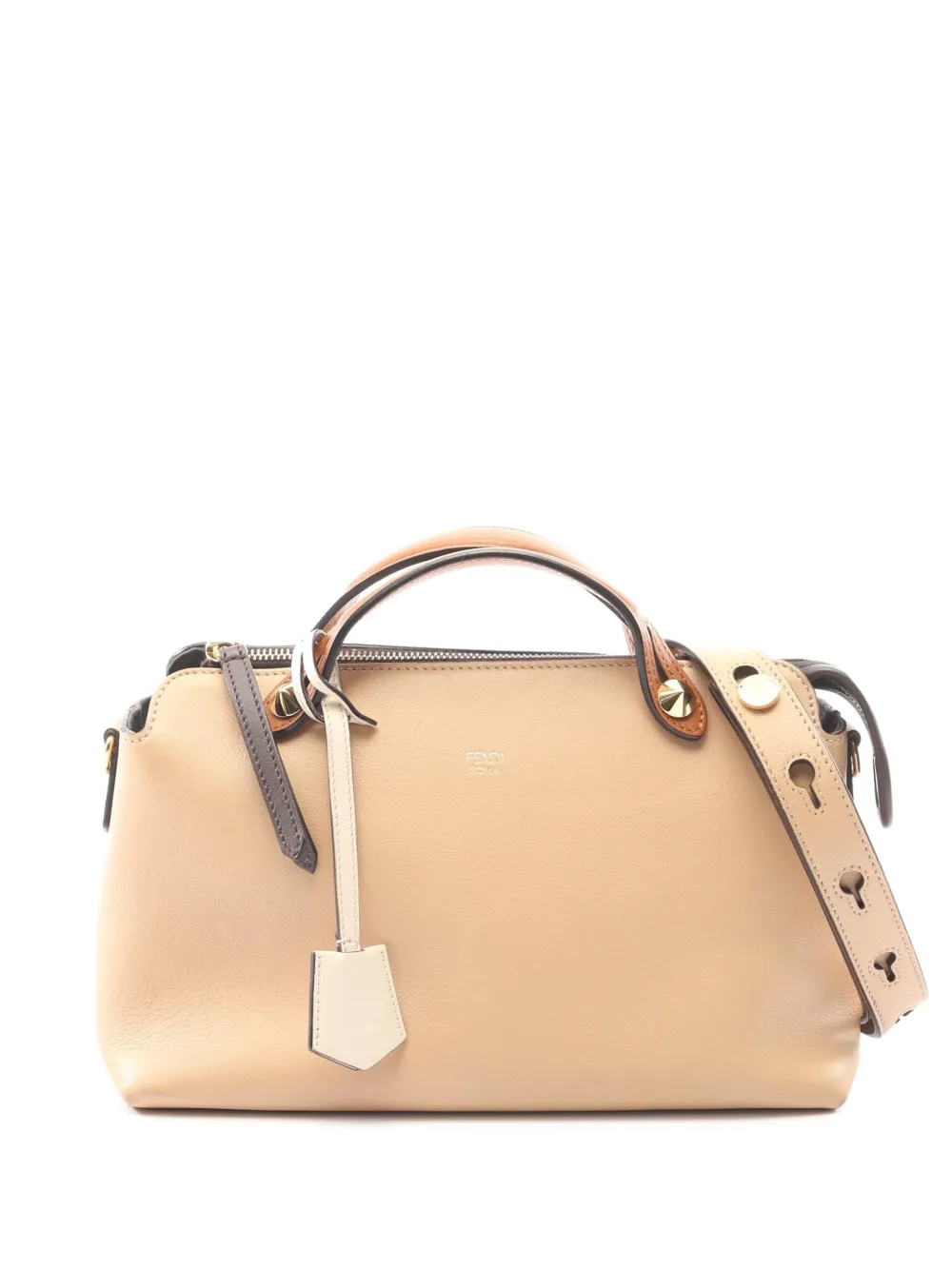 Fendi Pre-Owned 2010-2026 Medium Leather By The Way satchel - Toni neutri