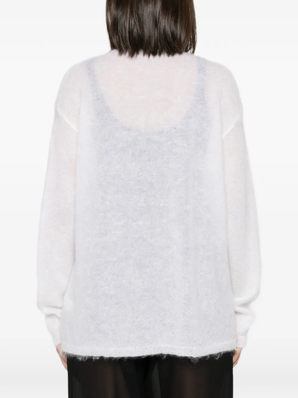 Forte Vest met contrasterende afwerking Wit